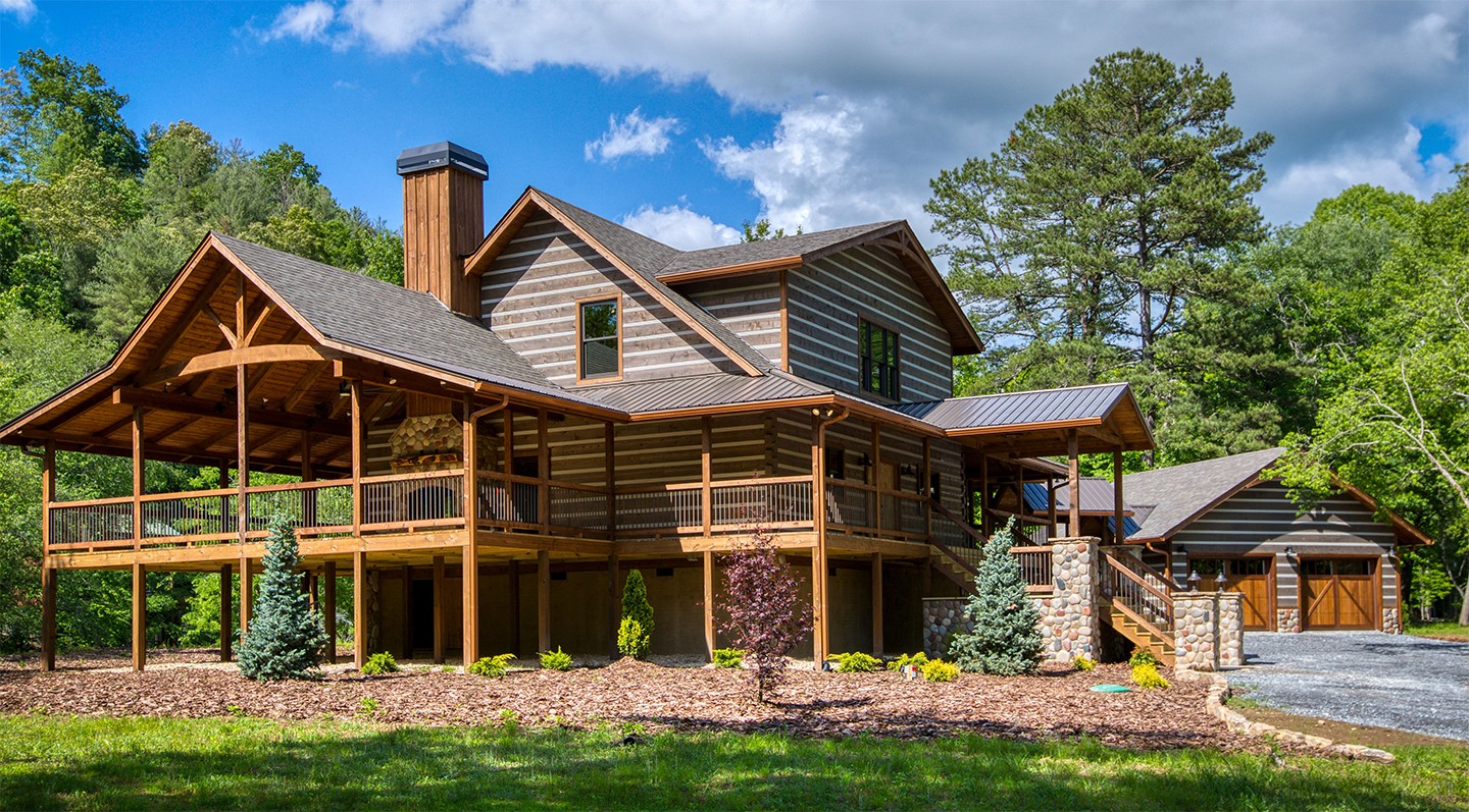 Log Home by Satterwhite Log Homes