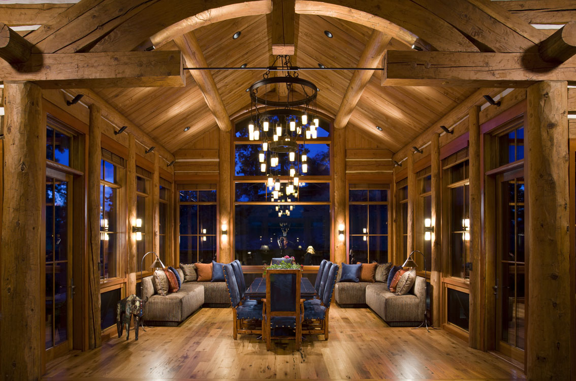 Log Home Interiors